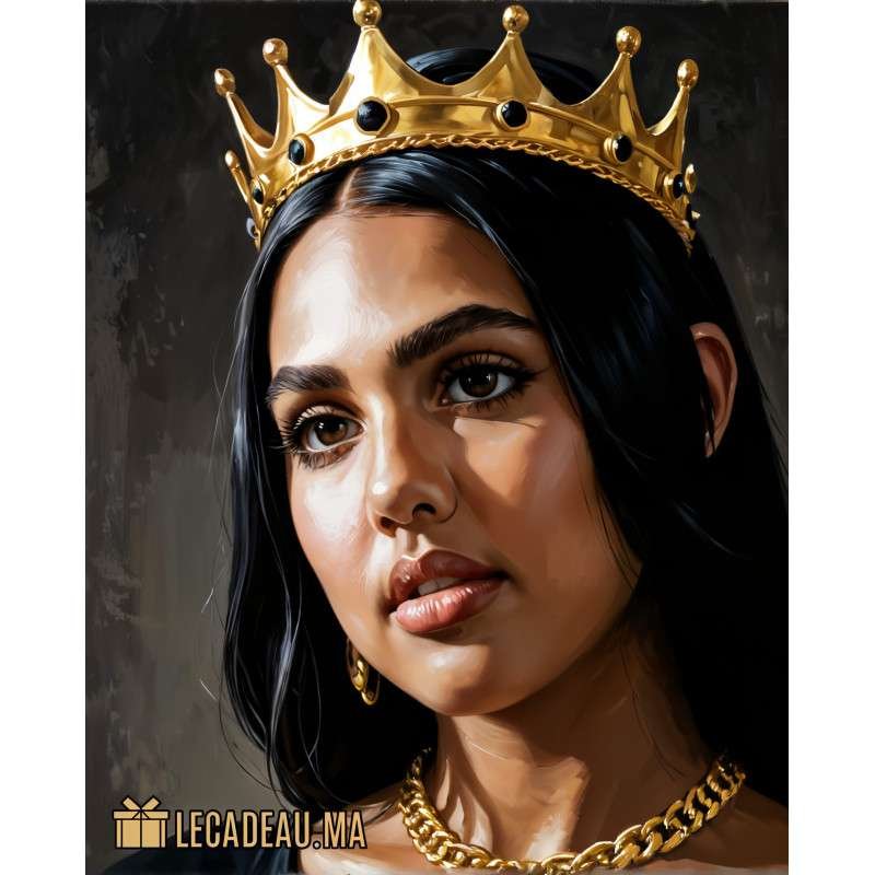 Tableau personnalisé - Queen of Bling